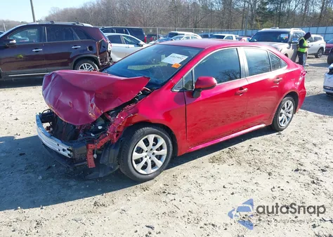 2020 Toyota Corolla Le из США, поврежденный, VIN JTDEPRAE9LJ094569